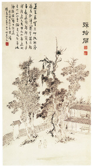 Tianning temple in Yangzhou.
Qing Dynasty - Sometime between 1688-1753